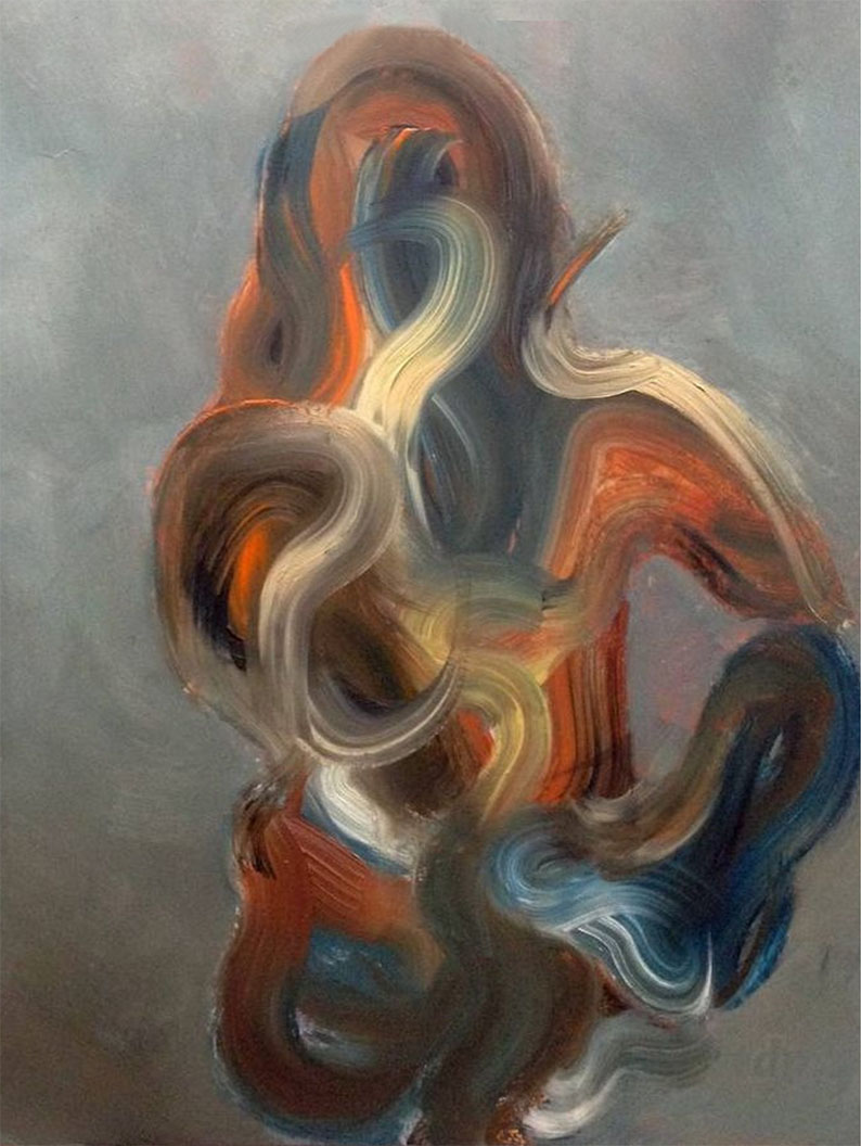  Peaceful abstract waves symbolizing emotional balance